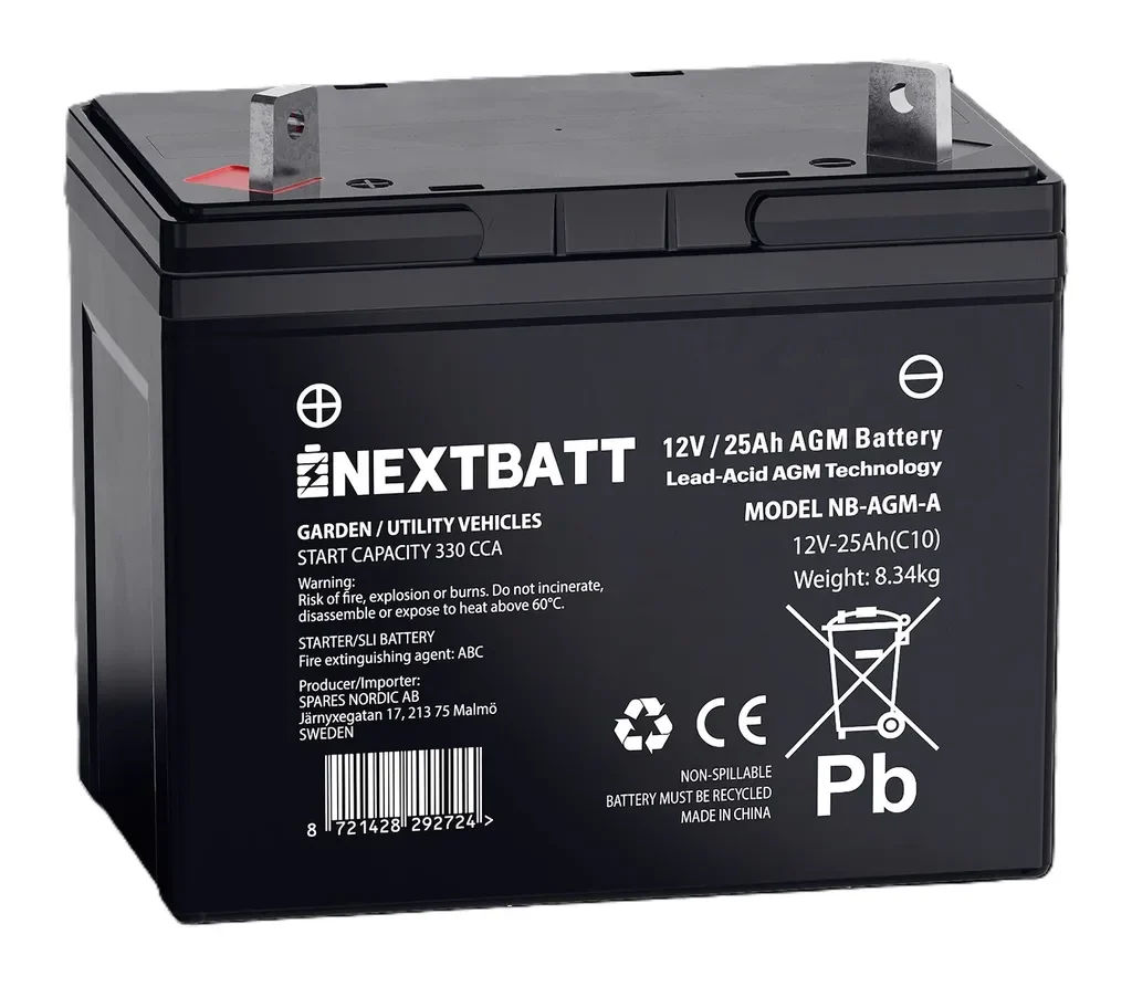 NEXTBATT U1 AGM 12 V 25 Ah